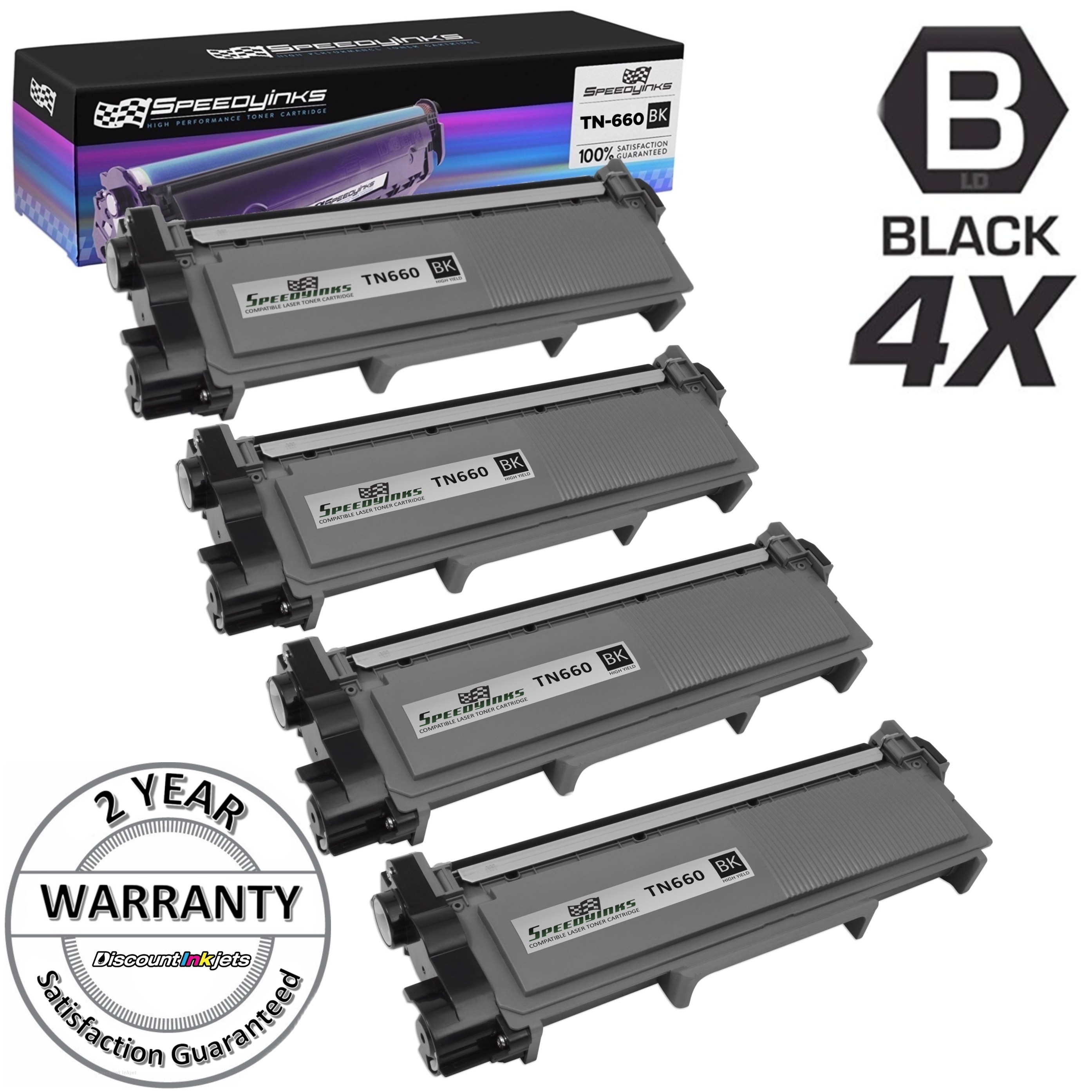 1PK TN660 Toner For Brother HL-L2300D L2320D MFC-L2700DW L2720DW DCP-L2520DW