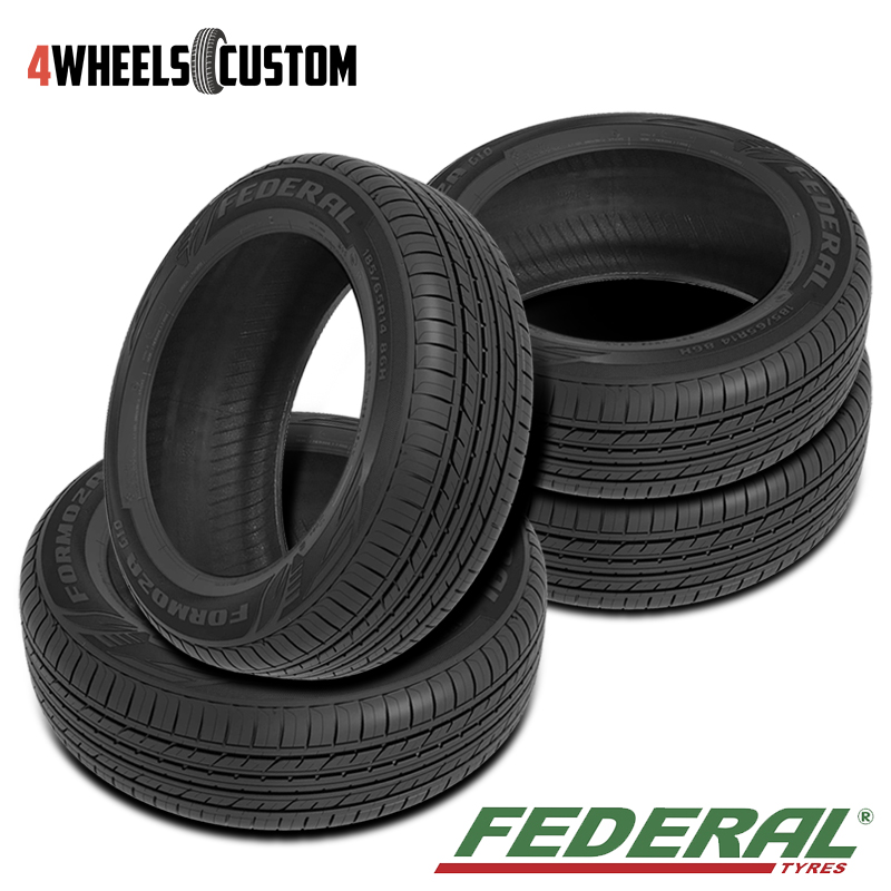 4 X New Federal Formoza Gio 165 65r13 77h All Season Traction Tire Ebay