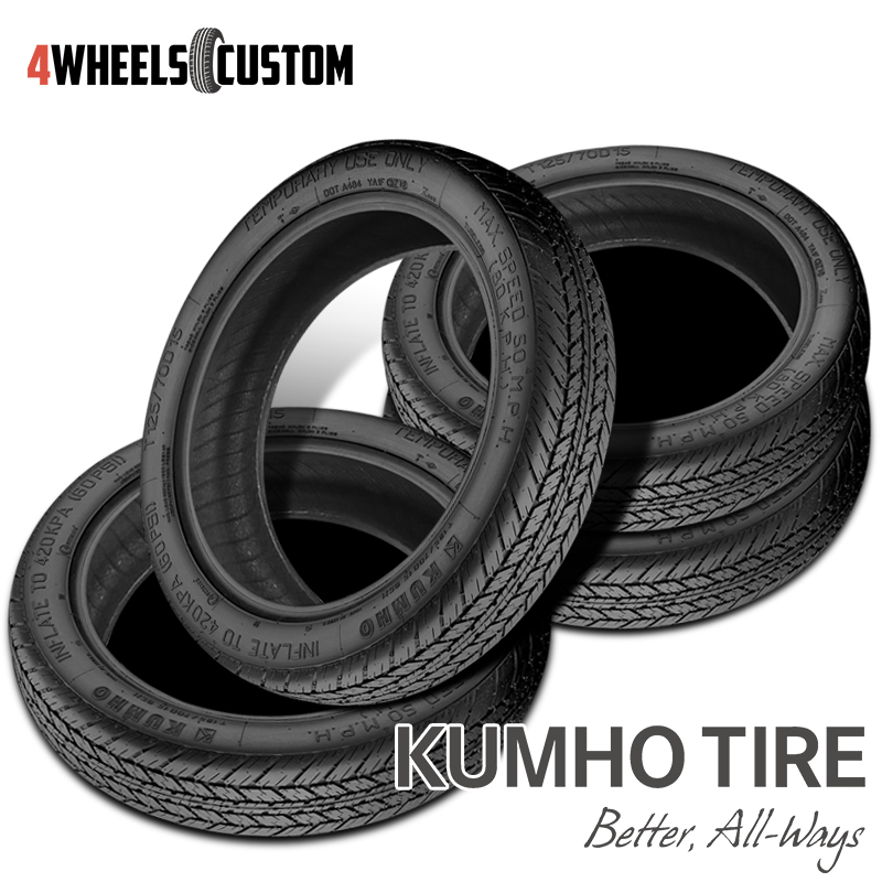4 X New Kumho 131 TEMPORARY SPARE 135/80R17 103M Tire eBay