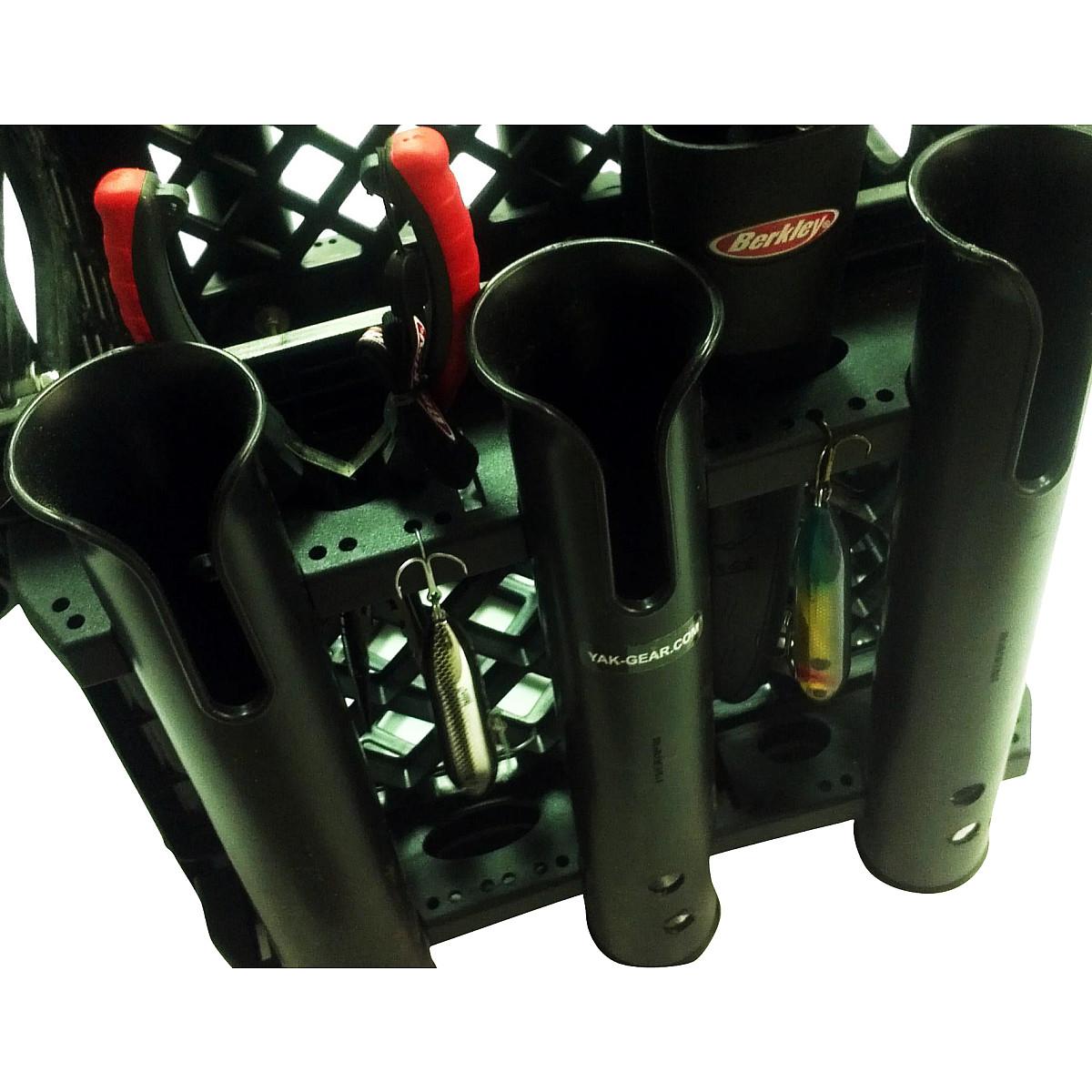 YakGear "Build A Crate" Triple Rod Holder Kit Size Triple Black eBay