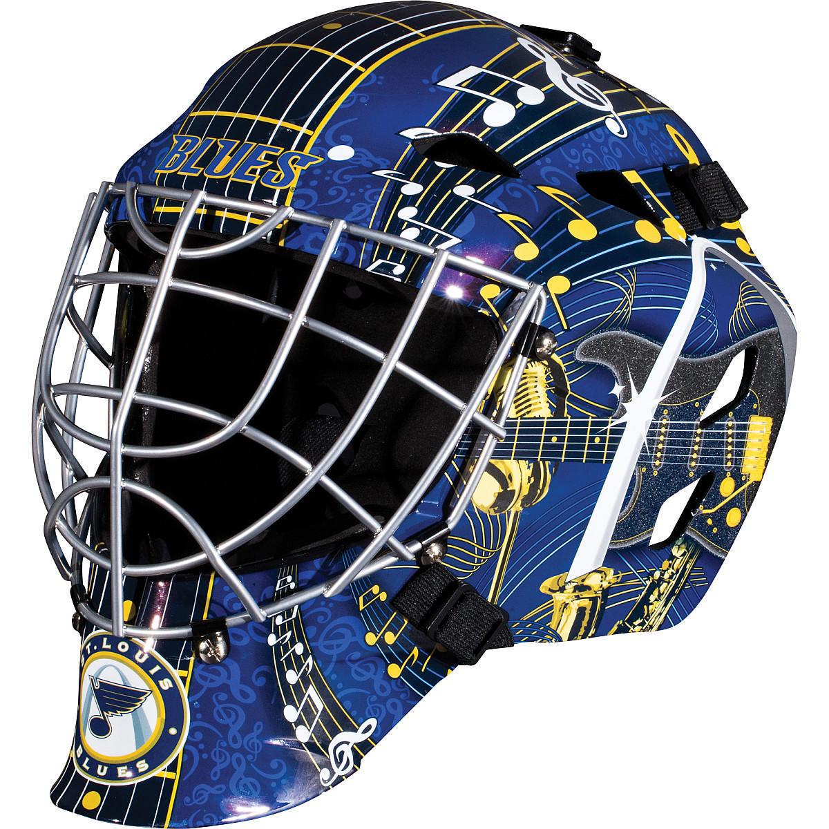 Franklin GFM 1500 NHL St. Louis Blues Goalie Face Mask eBay