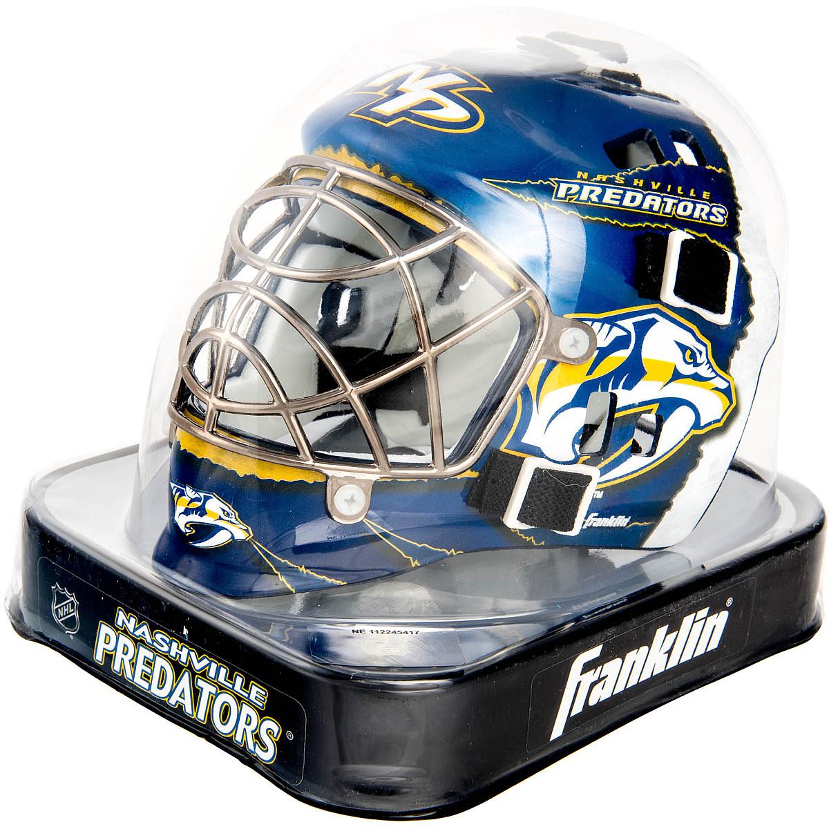 Franklin NHL Nashville Predators Mini Goalie Mask eBay