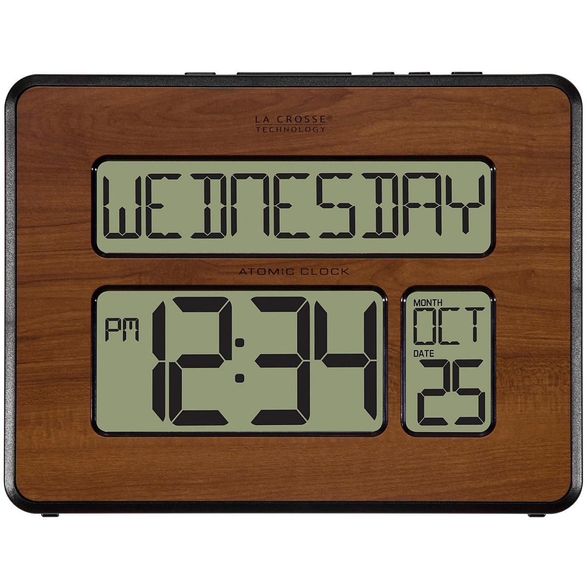 La Crosse Technology Atomic Digital Clock with ExtraLarge Numbers eBay