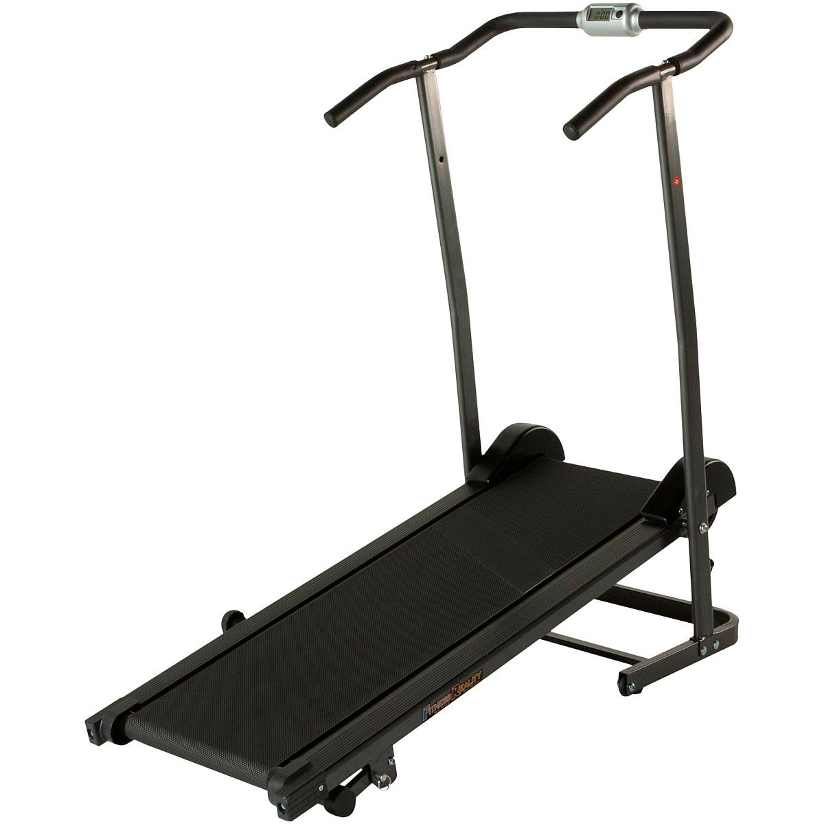Fitness Reality TR1000 Manual Treadmill with 2Level Incline and Twin