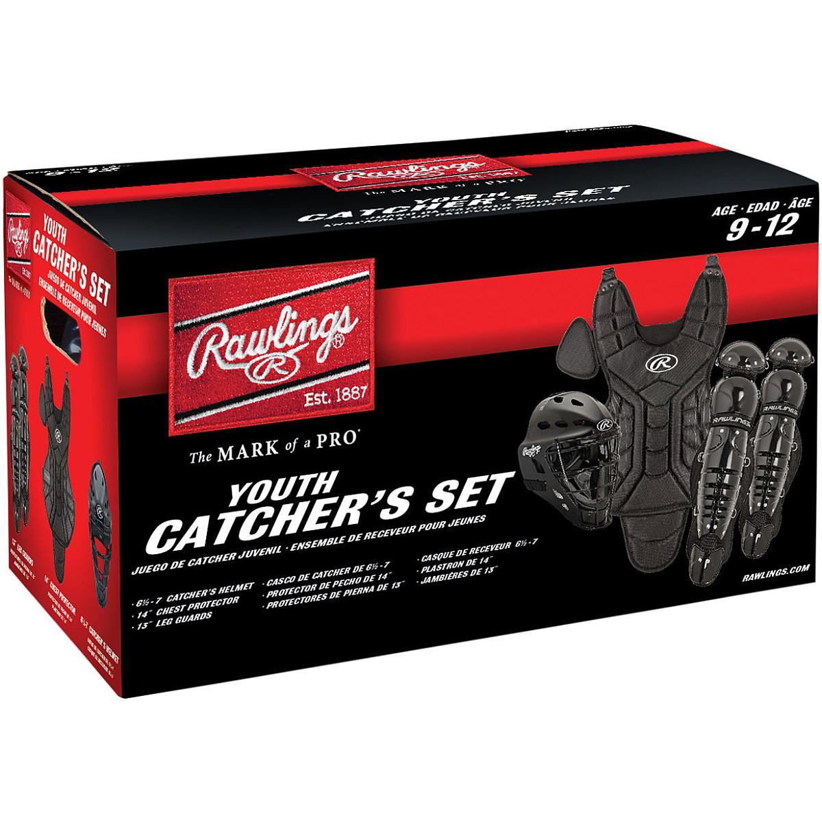Conjunto de la juventud de los jugadores serie catcher's Conjunto de la juventud de los jugadores serie catcher's