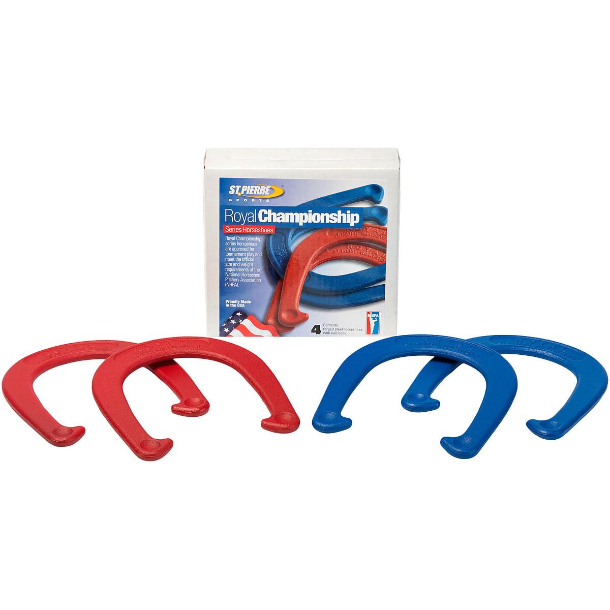 St. Pierre St.Pierre Sports Royal Classic Horseshoe Set 4 Horseshoes eBay