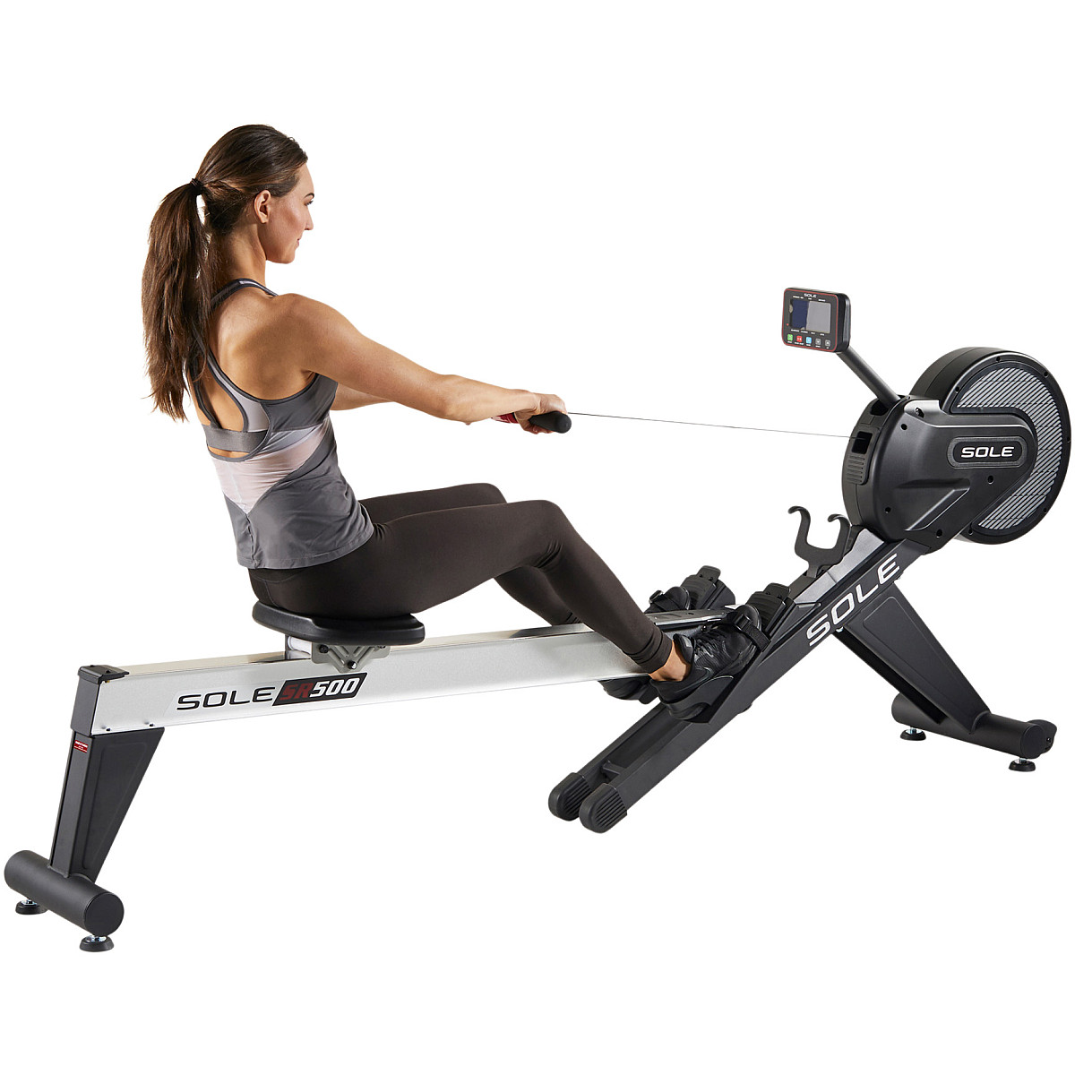 Sole SR500 Rower / Ergometer with Adjustable Resistance 795447500915 eBay