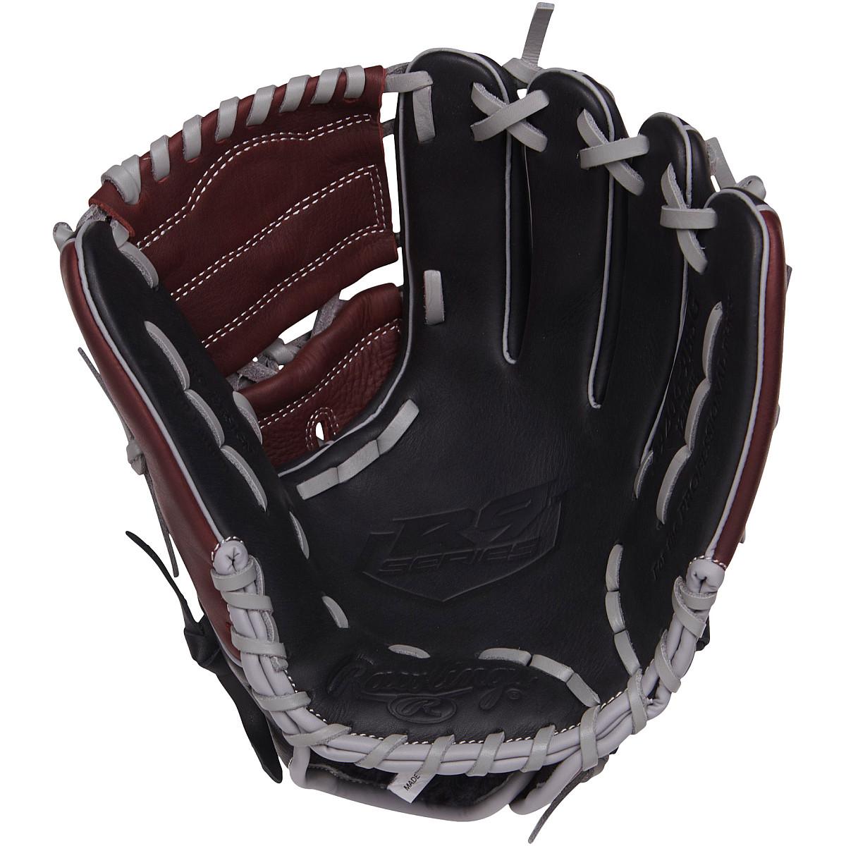 Rawlings R9 Series 12 Inch Infield/Pitcher Glove Size Left Hand Black