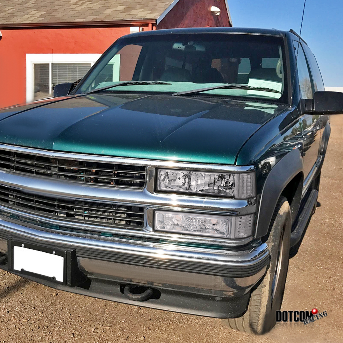 Smoke Lens Bumper Signal Lights For 1988-1998 Chevy GMC C/K 1500 Silverado