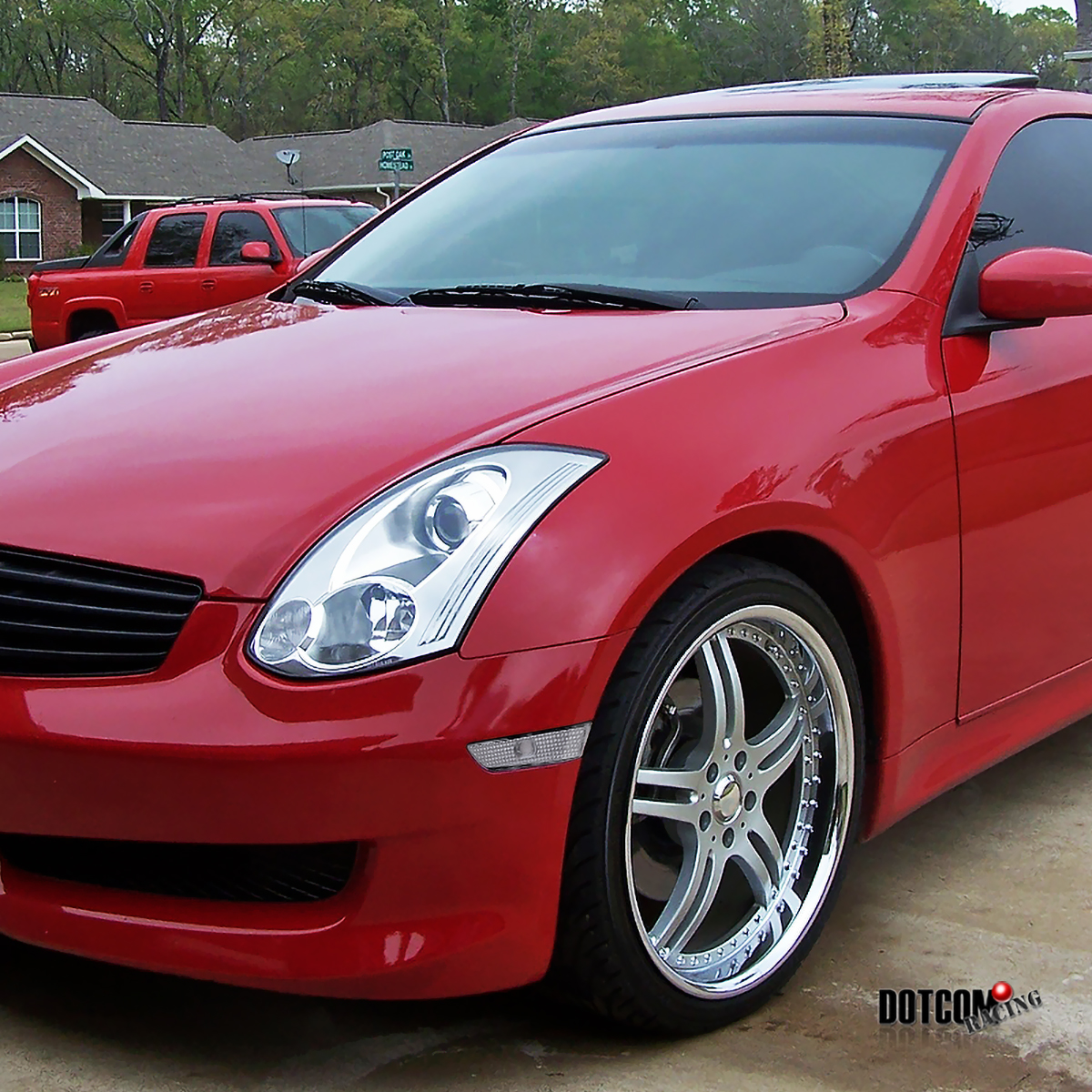 For 20032007 Infiniti G35 2Dr Coupe Clear Signal Side Marker Lights