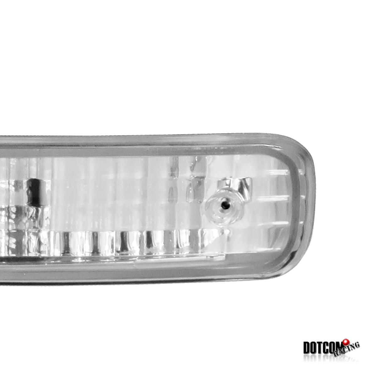 Clear Front Bumper Signal Lights For 1998-2001 Acura Integra - Eagle Eyes Brand, Amber Bulb, Pair