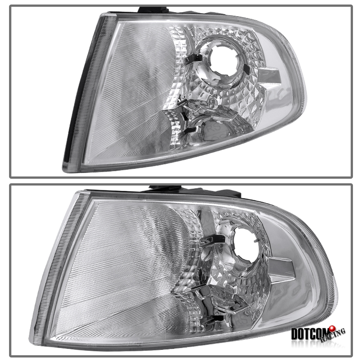 Fit 1992-1995 Honda Civic Coupe Hatchback Corner Signal Lights Lamps Left+Right