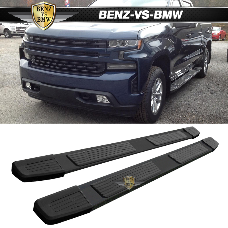 For 19-24 Silverado Sierra Regular Cab 6 Side Step Nerf Bar Flat Running Boards