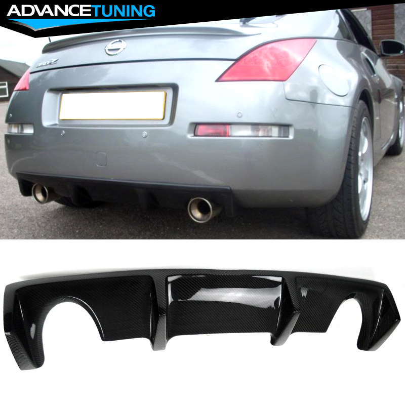 Nissan 350Z 2017 >> Details About Usa Stock Fits 03 08 Nissan 350z Z33 Oe Style Rear Diffuser Carbon Fiber Cf Nissan 350Z 2017 >> Details About Usa Stock Fits 03 08 Nissan 350z Z33 Oe Style Rear Diffuser Carbon Fiber Cf