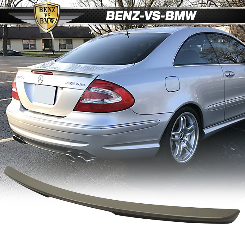 Stock IN USA S-class For Mercedes Benz W221 Trunk Spoiler AMG Type Unpainted