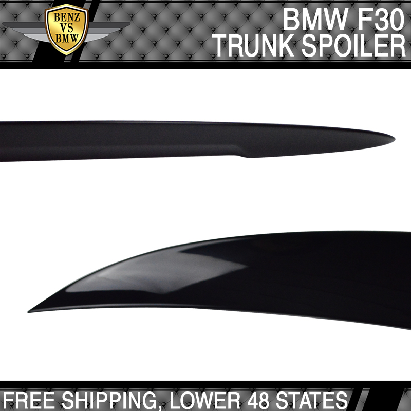 AINTIER Performance2 Style Rear Trunk Spoiler Wing ABS Fits For 2013