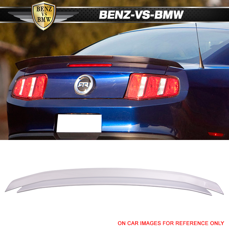 P FITS FORD MUSTANG 2010-2014 BOLT-ON REAR TRUNK SPOILER PAINTED