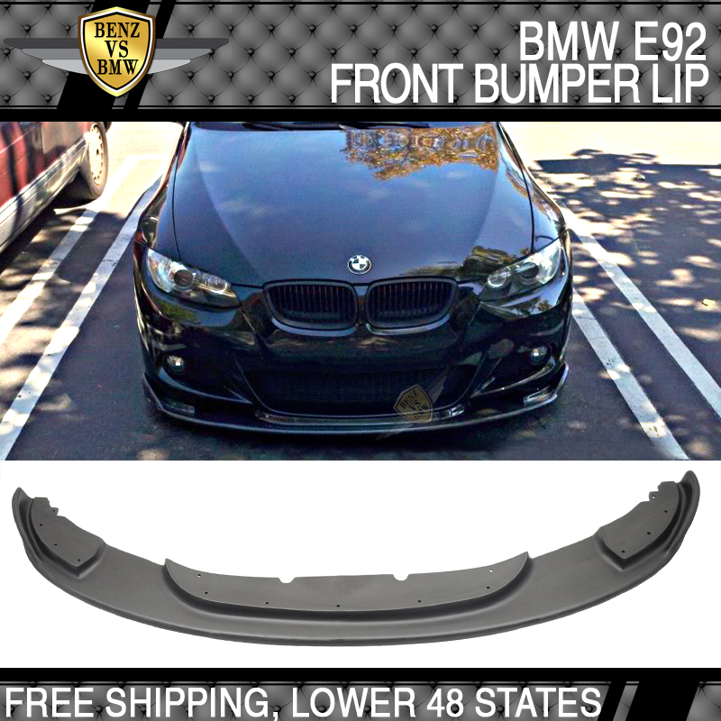 Fits 07 10 Bmw E92 328i 335i 328xi 335xi Type H Pu Front Bumper Lip Spoiler Ebay