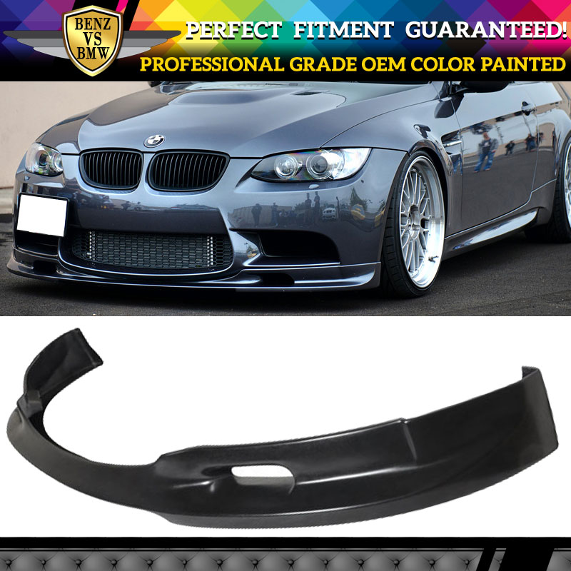 OEM CARBON FIBER FRONT BUMPER SPOILER LIP FOR 07-12 BMW E92 E93 M3 Can