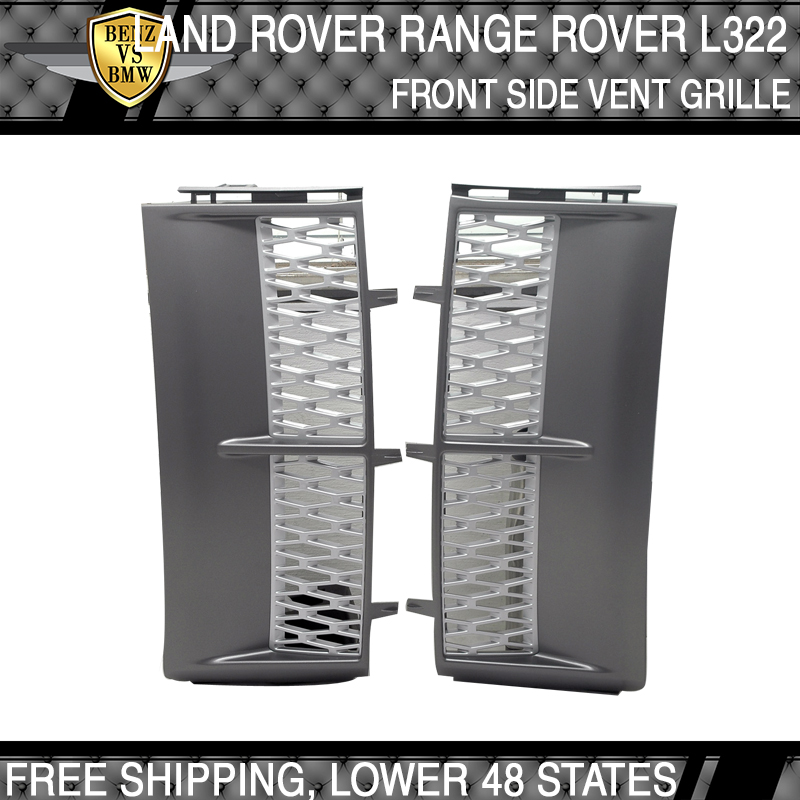 Range Rover Air Intake Side Vents Hse Chrome Grille Fits 03