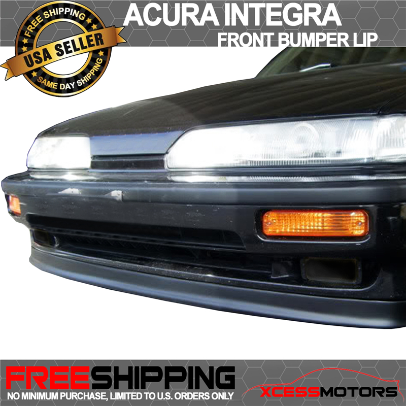 Fits 92-93 Acura Integra JDP Style Front Bumper Lip PU Poly Urethane