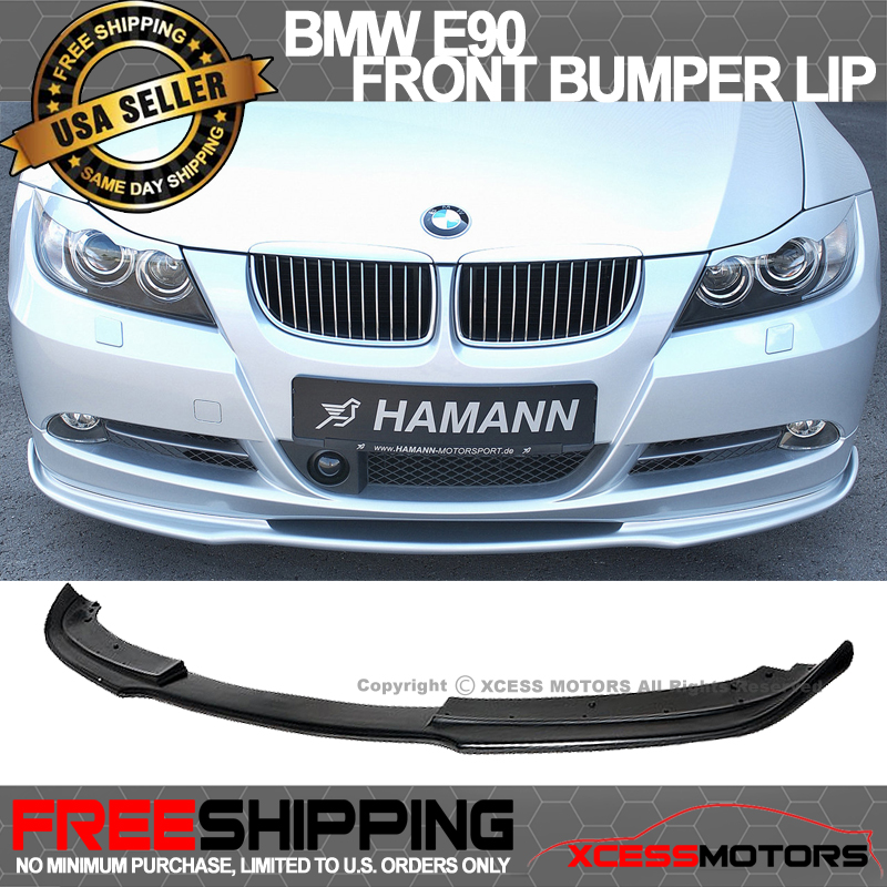 Fits 0608 BMW E90 4Dr PU Front Bumper Lip Spoiler eBay