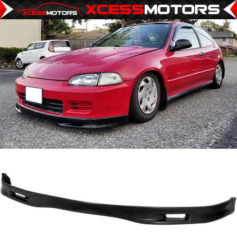 Fits 92-95 Honda Civic Coupe Hatchback Spoon Style Front Bumper