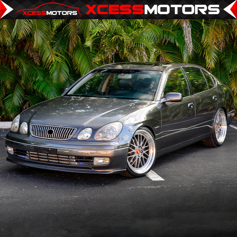 Fits 98-05 Lexus GS300 GS400 JDM TTE Style Front Bumper Lip