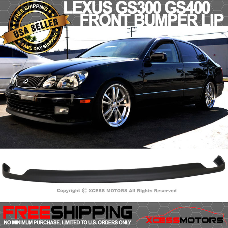 For 9805 Lexus GS300 GS400 Aero VIP Urethane Front Bumper Lip Spoiler