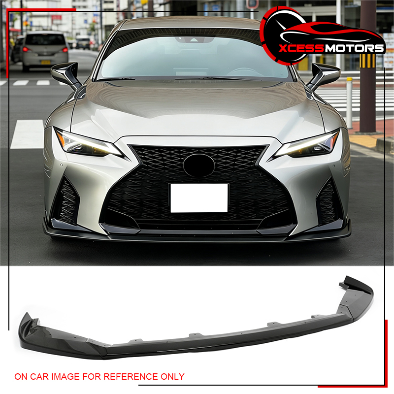 For 22-25 Lexus IS500 F Sport Ikon Style 3PCS Front Bumper Lower