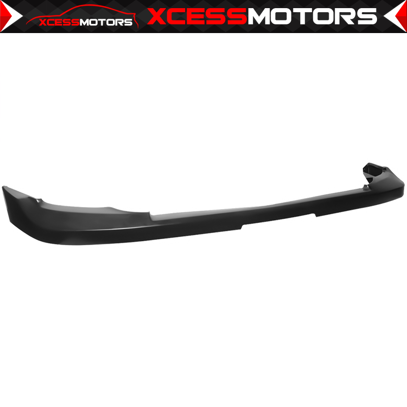 thumbnail image 2 of V Style Front Bumper Lip Spoiler For Mitsubishi Lancer Evolution X – 2008-2015 – Polyurethane Black 2 of 4