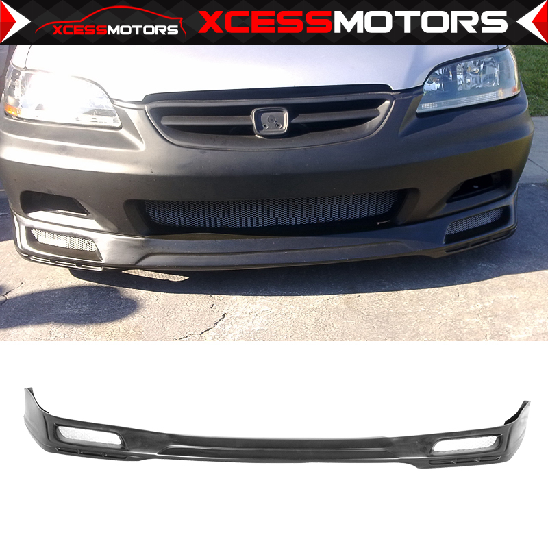 1998-2002 Honda Accord Coupe Type J Front + Rear Bumper Lip + Side
