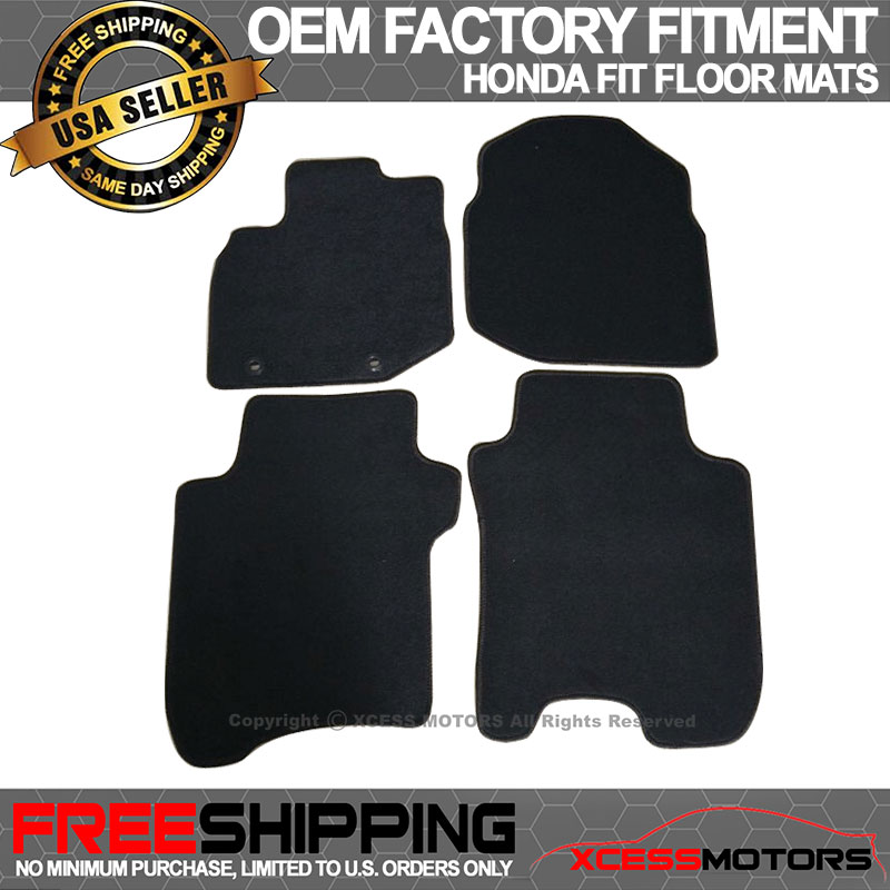 Fits 09-13 Honda 4Dr OE Factory Fitment Floor Mats Carpet