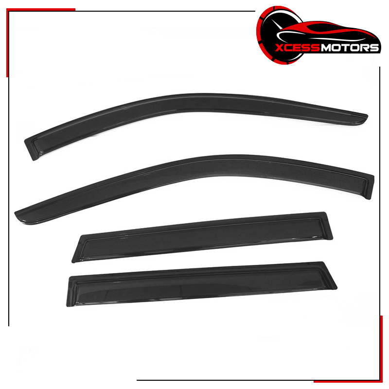 Fits 11-22 Jeep Grand Cherokee WK2 Acrylic Side Window Visors