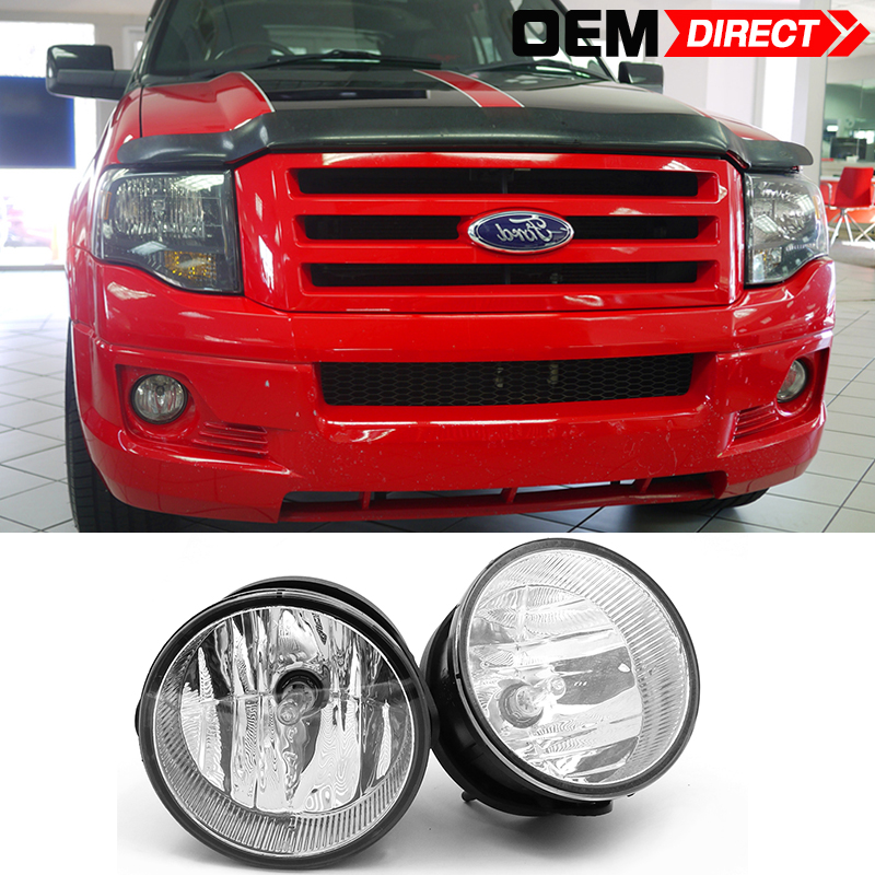 For 2007-2014 Ford Expedition 08 Ranger Bumper Fog Light Clear Bulb
