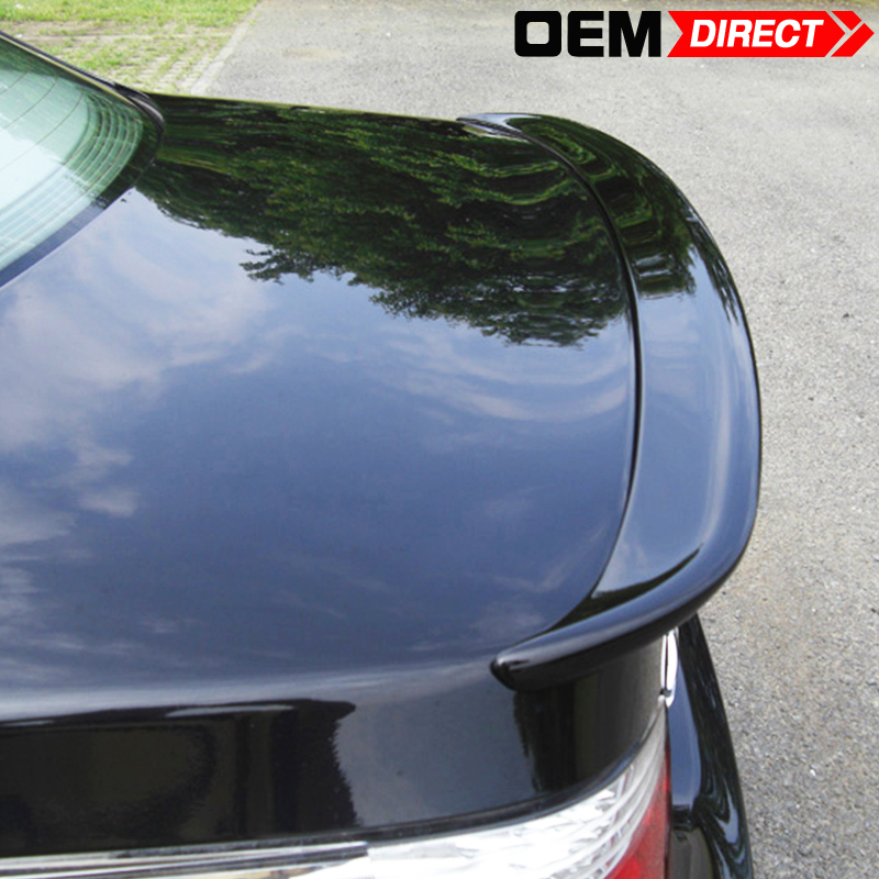 thumbnail image 2 of IKON MOTORSPORTS Painted #475 Black Sapphire Metallic Rear Trunk Spoiler For BMW E60 5-Series 2004-2010 2 of 3