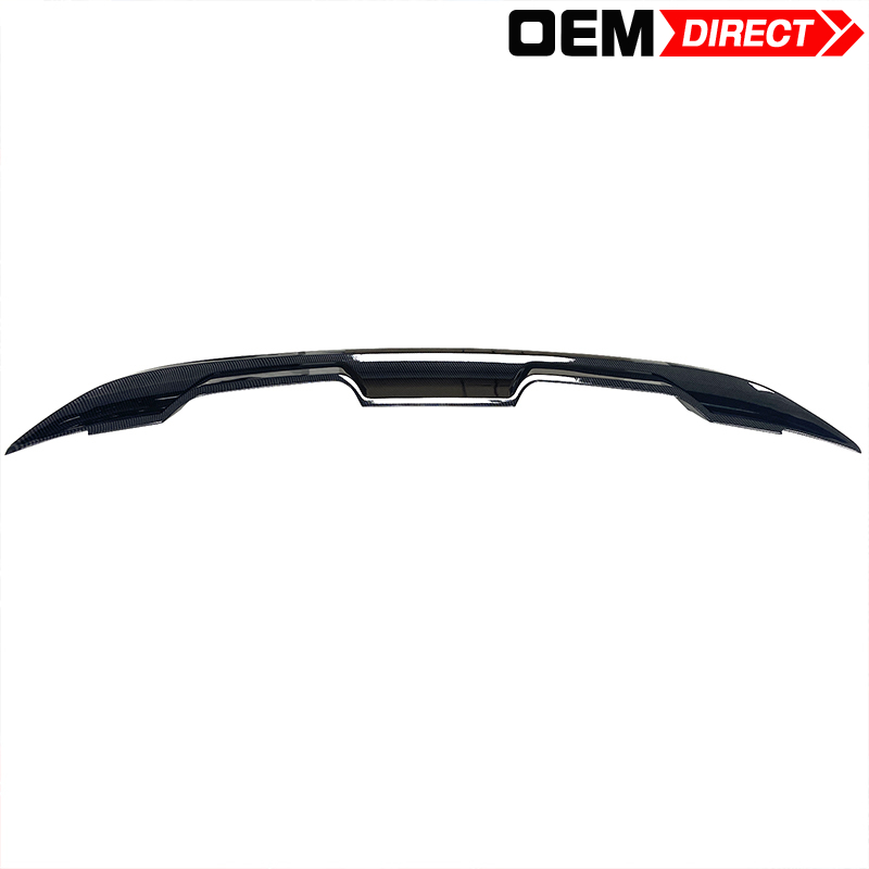 2020 GT500 Style Trunk Spoiler For 2010-2014 Ford Mustang – Carbon Fiber Print, Painted Finish