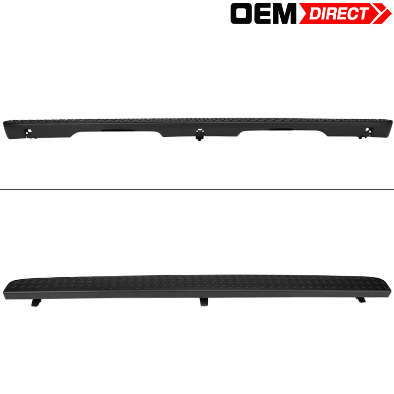 Black ABS Tailgate Moulding Spoiler Cover For 2004-2012 Chevy Colorado & GMC Canyon - Superbautoparts