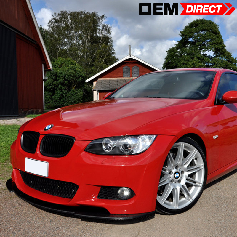 Carbon Fiber H-Style Front Bumper Lip Splitter For 06-13 BMW E90 E92 E93 3 Series 12 thumbnail image