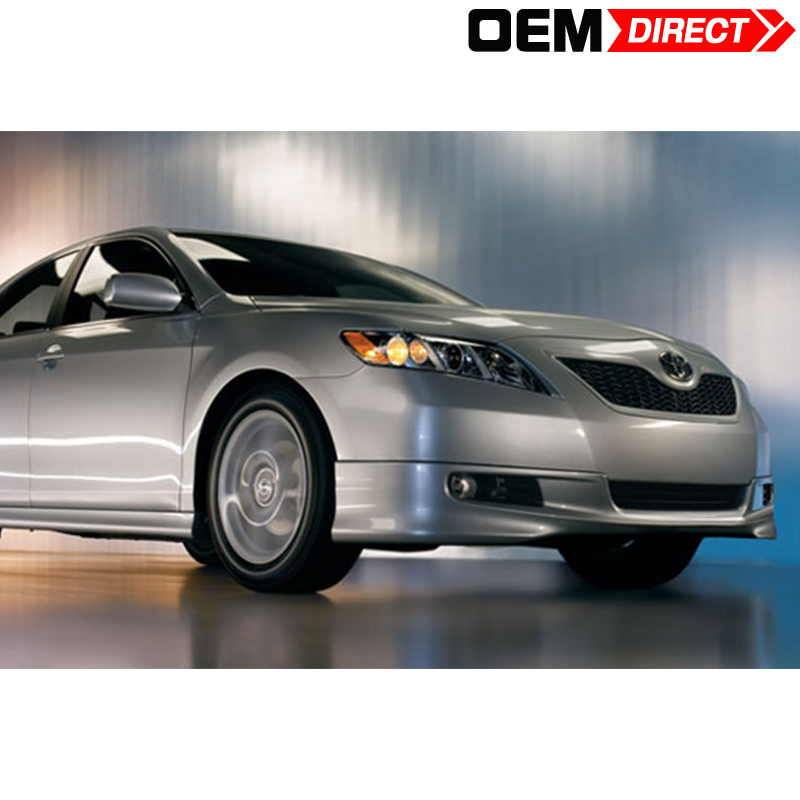 Universal Front Bumper Lip Spoiler Splitter For 2007-2011 Toyota Camry - Black