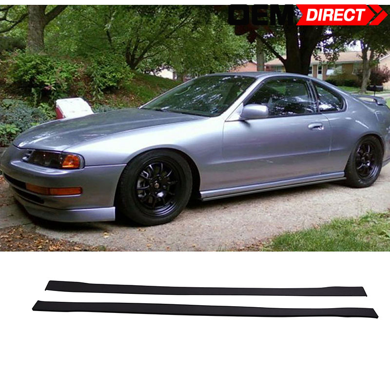 For 92-96 Honda Prelude Side Skirts Extensions Splitters - PP | eBay