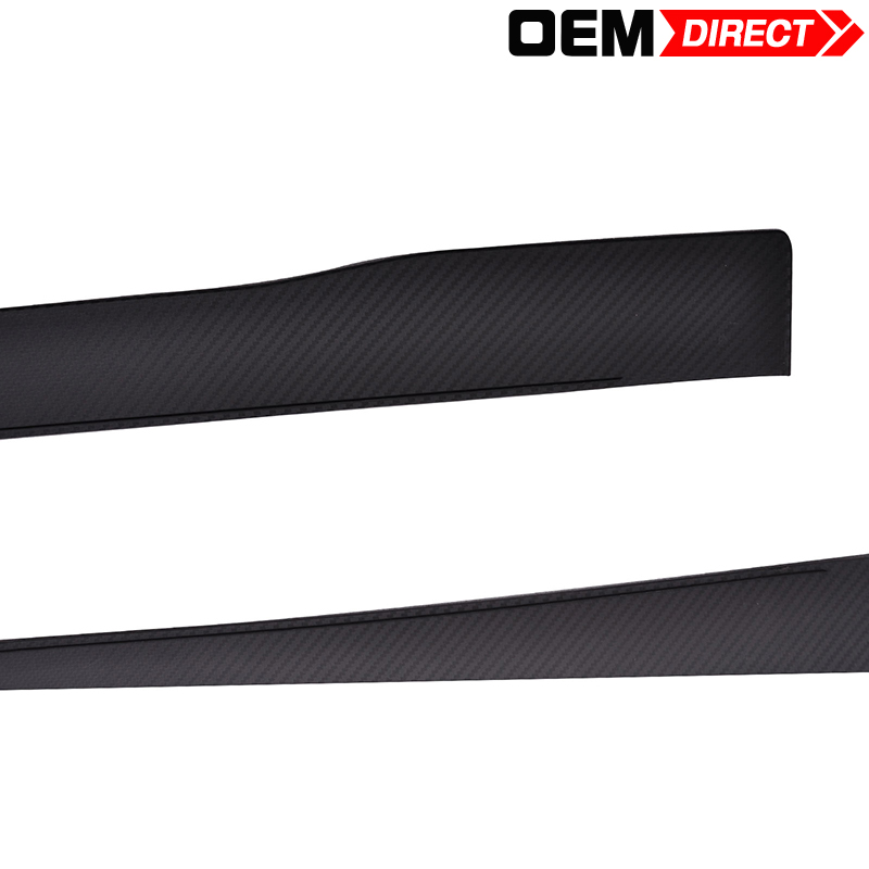 For 03-08 Mazda 6 Side Skirts Extensions Splitters - PP | eBay