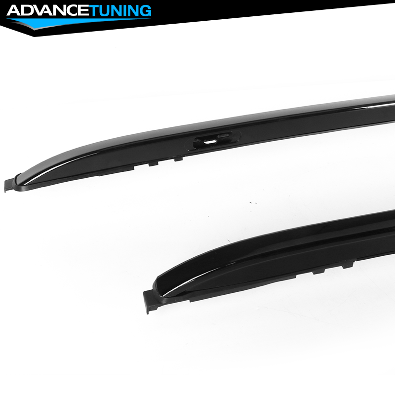 Fits 1719 Toyota CHR Factory Black Roof Rack Side Rails Bar Aluminum