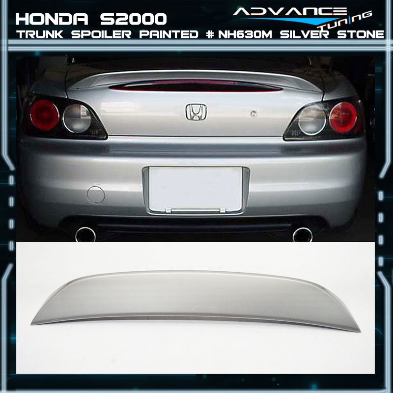 STOCK USA Painted Honda Convertible Rear OE Trunk Spoiler S2000 COLOR #NH630M