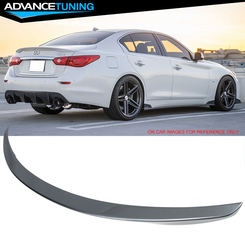 Painted Color For INFINITI Q50 Sedan D Type Trunk Spoiler Sedan Sport 2017 Painted Color For INFINITI Q50 Sedan D Type Trunk Spoiler Sedan Sport 2017