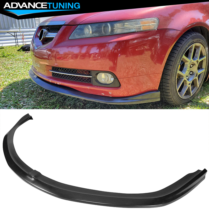 Fits 07-08 Acura TL Type S 4DR CS Style PU Front Bumper Lip
