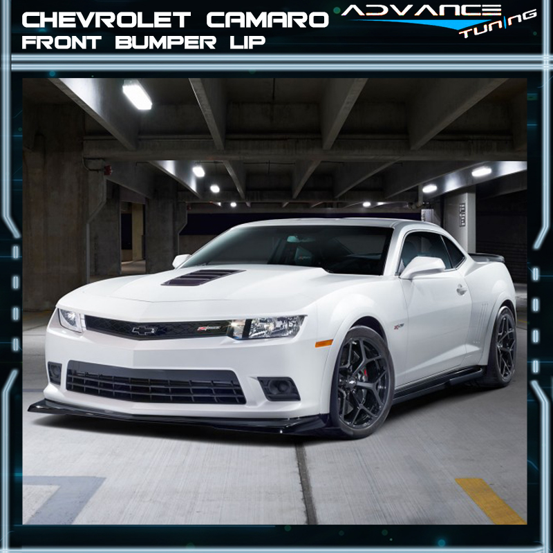 Urethane Fits 14-15 Chevy Camaro Z28 Style Front Bumper Lip Spoiler