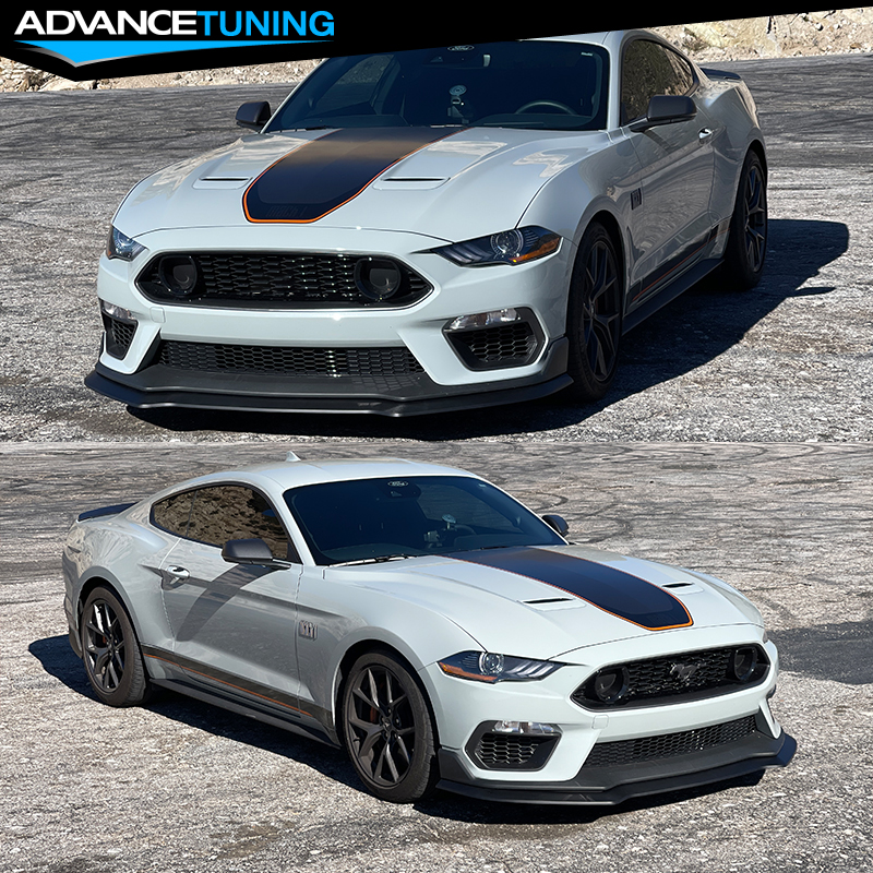 Ford Mustang Mach 1 パネル Fits 18-23 Mustang Mach 1 Style Front Bumper Conversion w