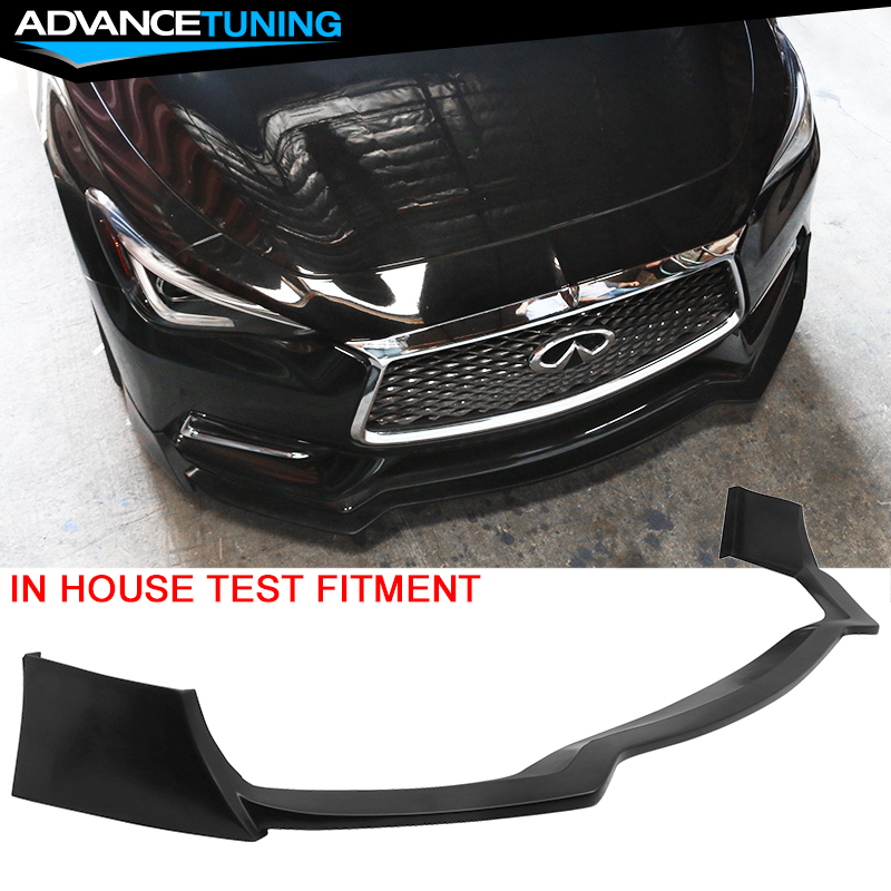 Fits 17-20 Infiniti Q60 Coupe S Style Front Bumper Lip ...