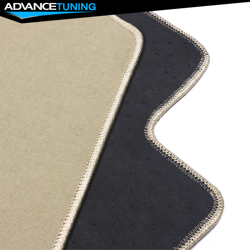 thumbnail image 2 of Advancetuning 4-Piece Beige Nylon Floor Mat Set For 2002-2006 Toyota Camry (Front & Rear) - OEM Style, Anti-Slip 2 of 6